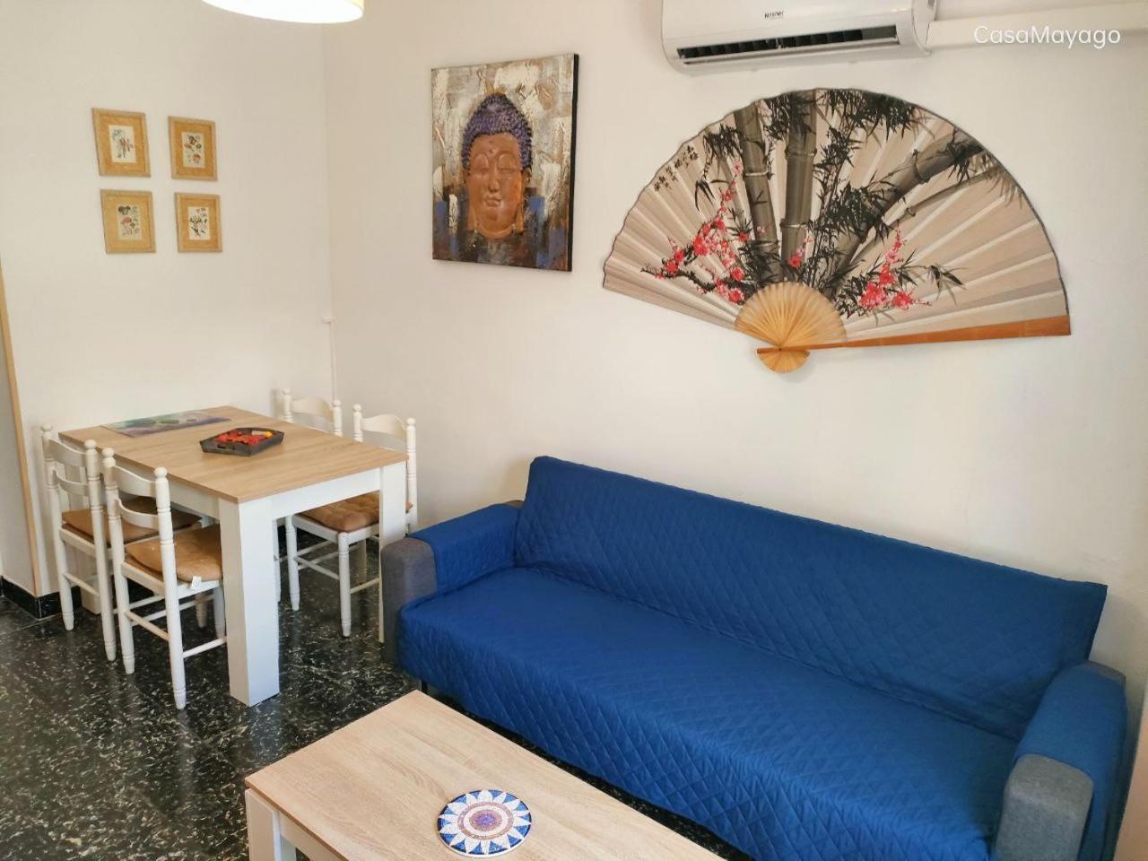 Casa Mayago, Terraza Y Solarium Pego Esterno foto